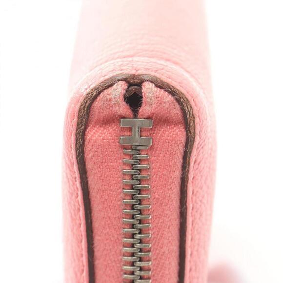 HERMES Pink Leather Wallet - Picture 10 of 14